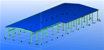 Càlcul de l'estructura per a la fàbrica d'Iriga al sud de Manila